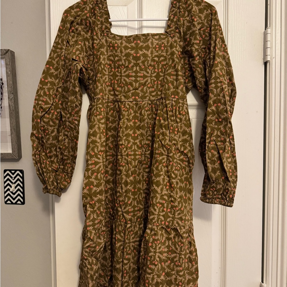 Universal Thread Olive Floral Dress